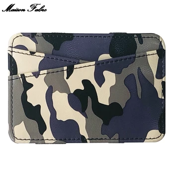 

Maison Fabre Fashion Women Camouflage Short Wallet Coin Purse Card Holders Handbag Clutch Leather Pocket Coin Bag Card Bag