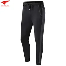 Высокая эластичность штаны для бега мужские тонкие спортивные штаны для футбола мужские дышащие спортивные штаны для пробежек тренировочные Леггинсы Брюки