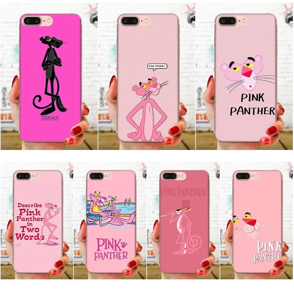 Pink Panther Simple Phone Cases For Huawei Honor 5C 5X 6A 6X 7 7A 7X 8 8A 8S 8X 9 10 30 Lite Pro Y6 II Y7 Y9 Prime 2019 | Мобильные