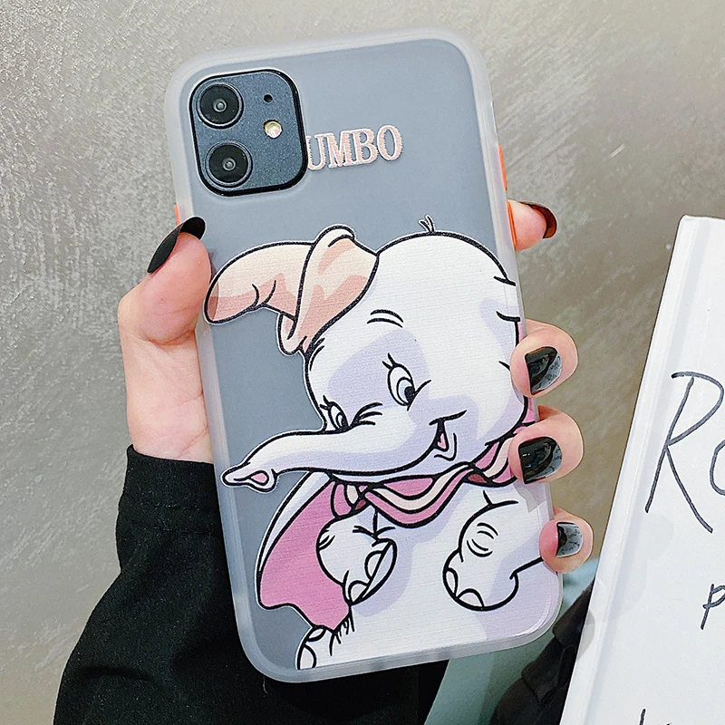 2 в 1 стиль бампер чехол для телефона XiaoMi CC9 Mi 9 A3 CC9e мультфильм Dumbo СЛОН ПРОЗРАЧНЫЙ