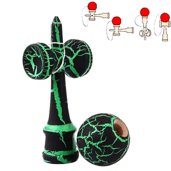 Kendama लकड़ी की गेंद शैक्षिक Kendama पारंपरिक जापानी खेल गेंद आउटडोर खिलौना गेंद आउटडोर खिलौना सहायक उपकरण
