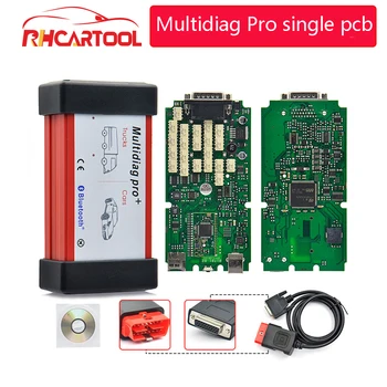 

OBD2 Multidiag PRO new VCI 2015 R3/2016 R1 Single green PCB OBDII Car Truck Diagnostic Tool Super Multidiag OBD2 Auto Scanner