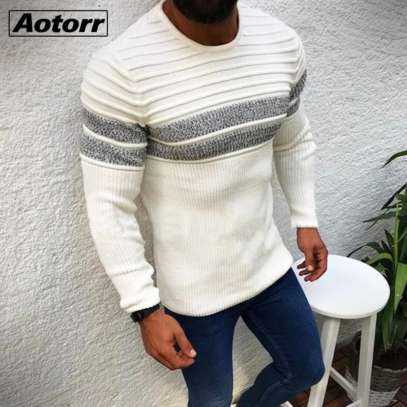 

Men Sweaters 2023 Autumn Winter Fashion Casual Slim Fit Cotton Knitted Mens Wool Sweaters Pullovers Man Brand Clothing Knitwear