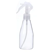 

200ML Portable Plastic Spray Bottle Transparent Makeup Moisture Atomizer Pot Fine Mist Sprayer Bottles Hair Hairdressing Tools