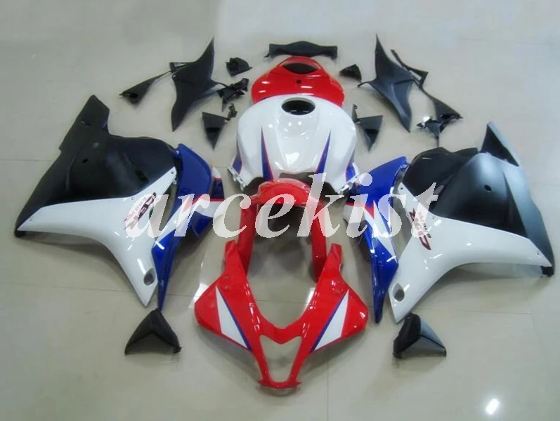 Литьевая Форма ABS Обтекатели комплект Подходит для HONDA CBR600RR F5 09 10 11 12 CBR600 2009 2010 2011 2012 белый красный синий