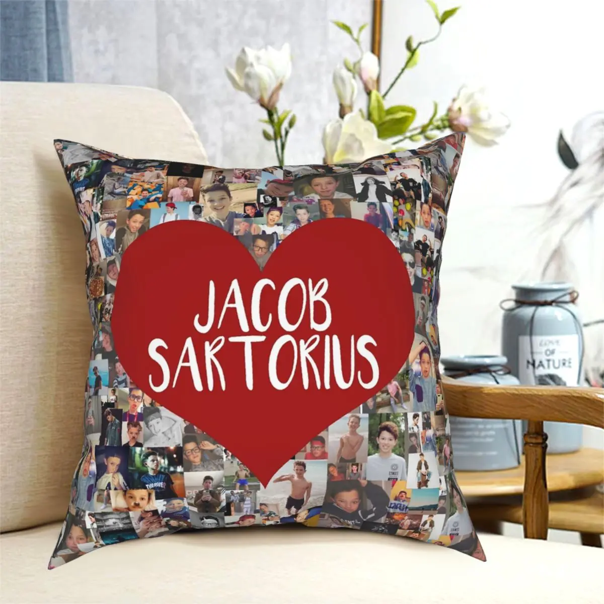 I Love Sponge Sartorius Square Federa Federa Decorativa Creativa Cuscino Per La Casa All'Ingrosso 45*45Cm