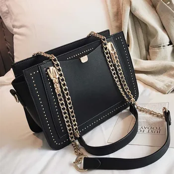 

Women's Shoulder Bag New Arrivel Solid Color Females Bag Pu Leather Crossbody Bag Fashion High Quality Bags Handbag