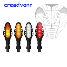 Clignotant Led multifonction pour moto, clignotant, clignotant, clignotant, clignotant, DRL, feu arrière de freinage