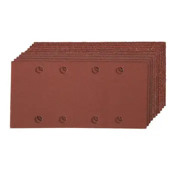 

New Hook/Loop 1/3 Sheet Sanding Sander Sandpaper Pads 20 Pack Mixed Grit 40 120