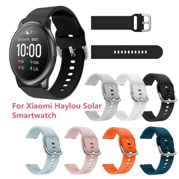 

Silicone Soft Strap for Haylou Solar LS05 Smart Watch Wrist Bracelet for XiaoMi Haylou Solar Watchband Bracelet strap