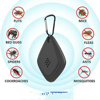 

Portable Lightweight Flealess Ultrasonic Flea Tick Repeller Pest Animal Repeller