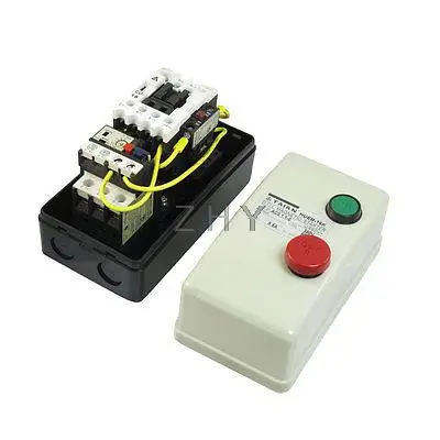 380V Катушка 3-фазный 3 контакт контактор переменного тока Мотор Магнитный Запуск 5