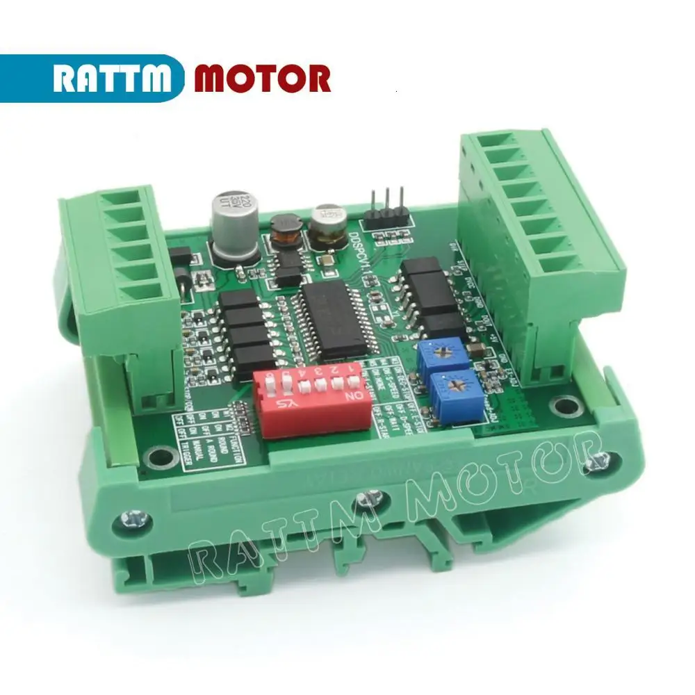 

RTM-100 Stepper motor driver High performance design For NEMA17 to NEMA23 motor 42 or 57 CNC stepper system