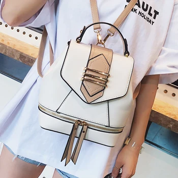 

Fashion Women Backpack Female New Leather Shoulder Bag Travel Bag for Girls Backpack Casual Ladies Luxury Brand Small Backpack