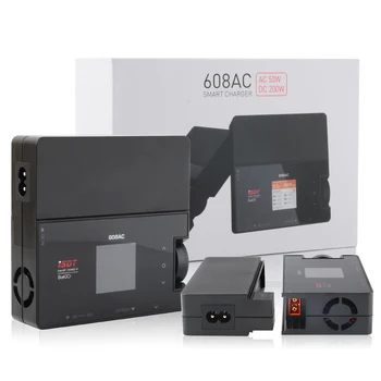 

ISDT 608AC AC 50W/ DC 200W 8A BattGo w/ Detachable Supply Smart Battery Charger Discharger for RC Drone Model Toys