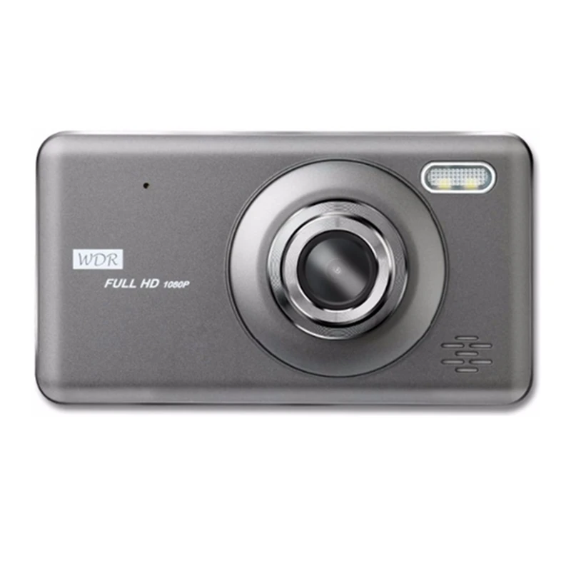 Vikewe Car DVR 4 Inch Touch Auto Camera Dual Lens Dash Cam Video Recorder FHD 1080P Registrator Wit