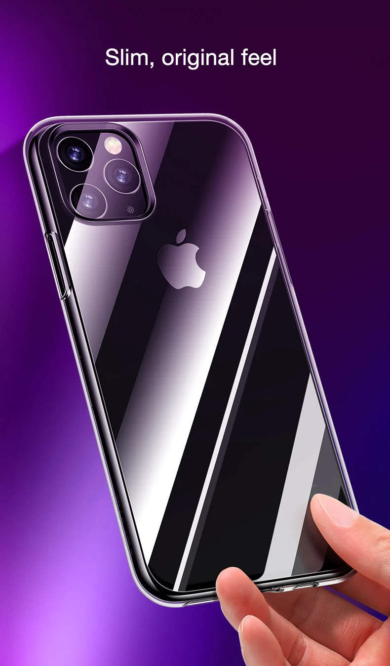 TPU transparent case for iPhone XI MAX XIR CASE  (5)