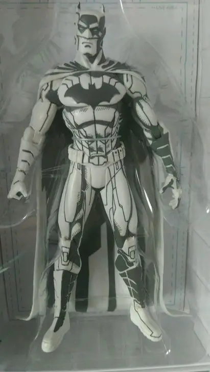 

Special Offer! Anime Cartoon Hero DC 2015 s dc c Batman Sketch Edition Boxed Garage Kit Decoration