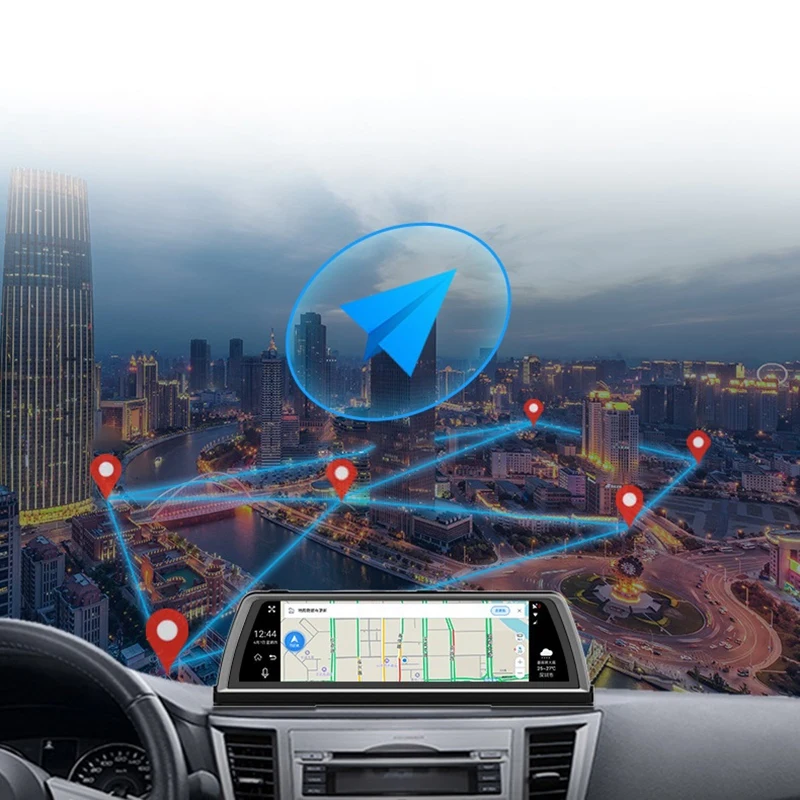  Auto Dvr 4 Objektiv Kameras 4G ADAS Auto Dvr Android GPS Dash Cam Wifi 10 Zoll HD Presse Bildschirm