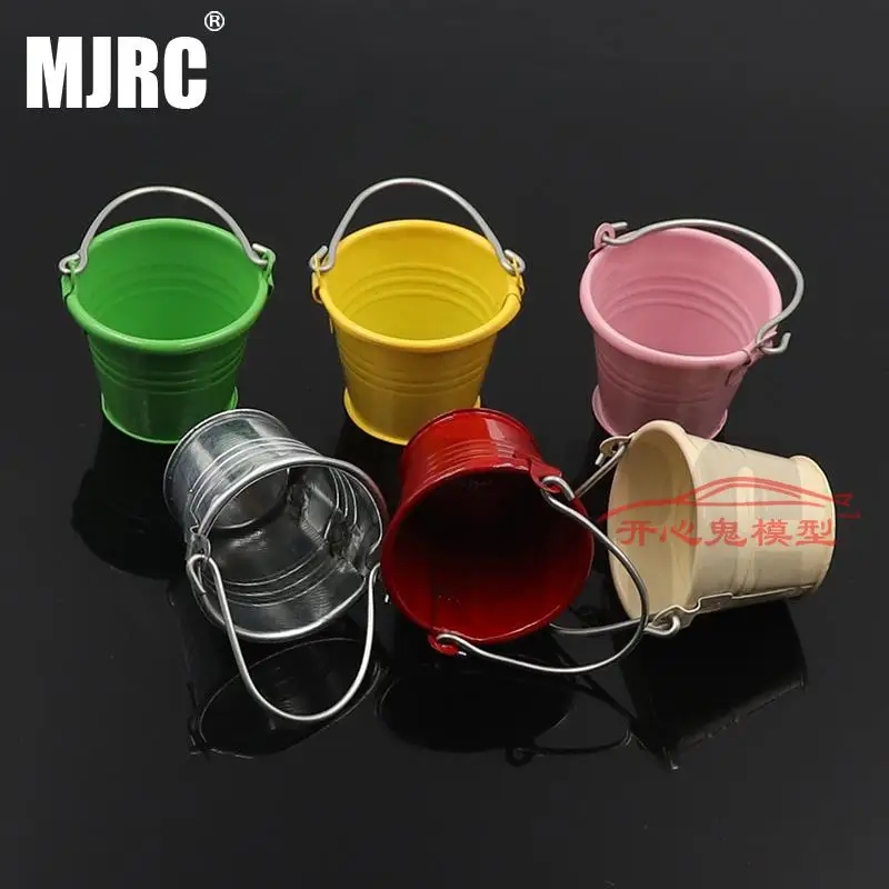 

1/10 RC Car Simulation Decoration Metal Bucket For Tamiya Cc01 Axial Scx10 II 90046 D110 Rc4wd D90 Trx-4 Trx4 1/10 Rc Crawler