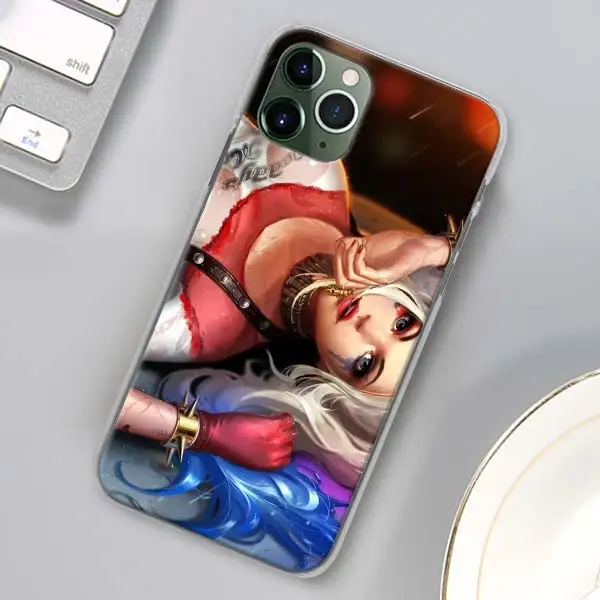 Харли Квинн Отряд Самоубийц Джокер телефонные чехлы для Apple iPhone 11 Pro Max X XR XS MAX 11 Pro 7 8 6 6s Plus 5 5S SE жесткий чехол - Цвет: H12
