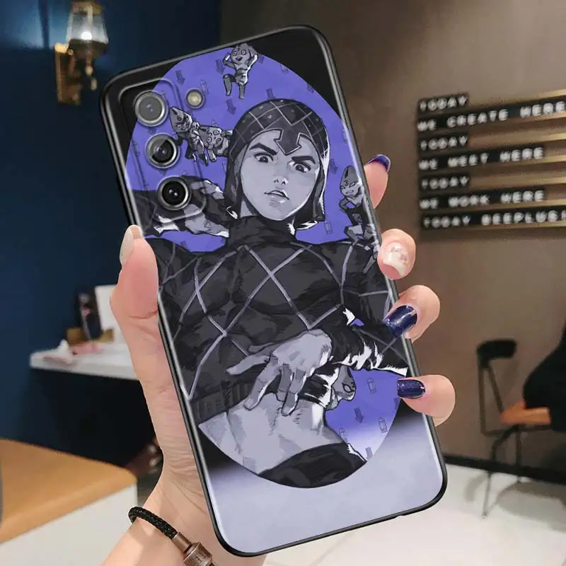 Anime JoJos Bizarre Adventure for Samsung Galaxy A52 A51 A72 A71 A32 5G A12 A21S A31 A41 A01 A02 Silicone Soft Black Phone Case silicone case for samsung Cases For Samsung
