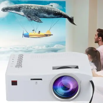 

UC18 Mini LED Projector with AV/HDMI/USB/TF Input 3.5mm Headphone Output 110-240V home cinema system TFT LCD projectors