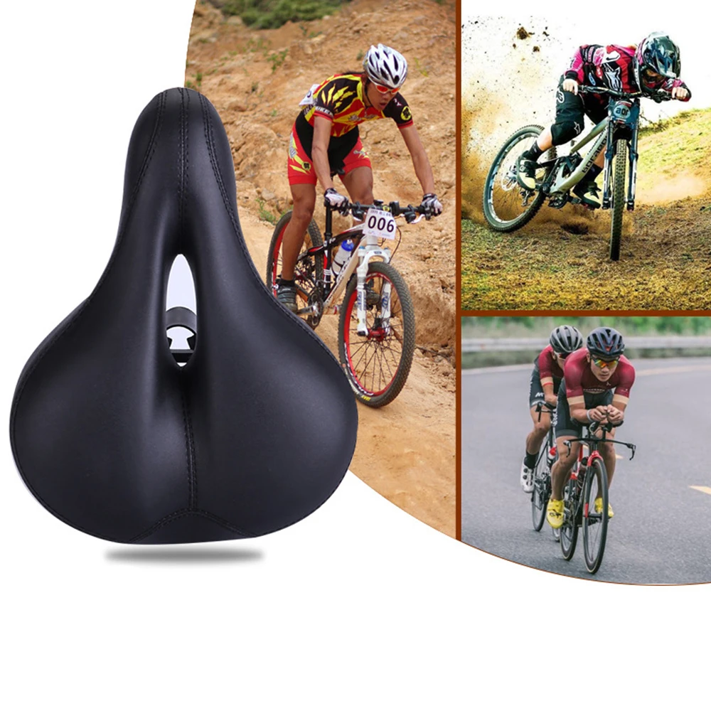 

High Elasticity Seat For Bicycle Mountain Road Bike saddle Hollow Breathable Shock Absorption Bike Saddle Bicycle Accessories