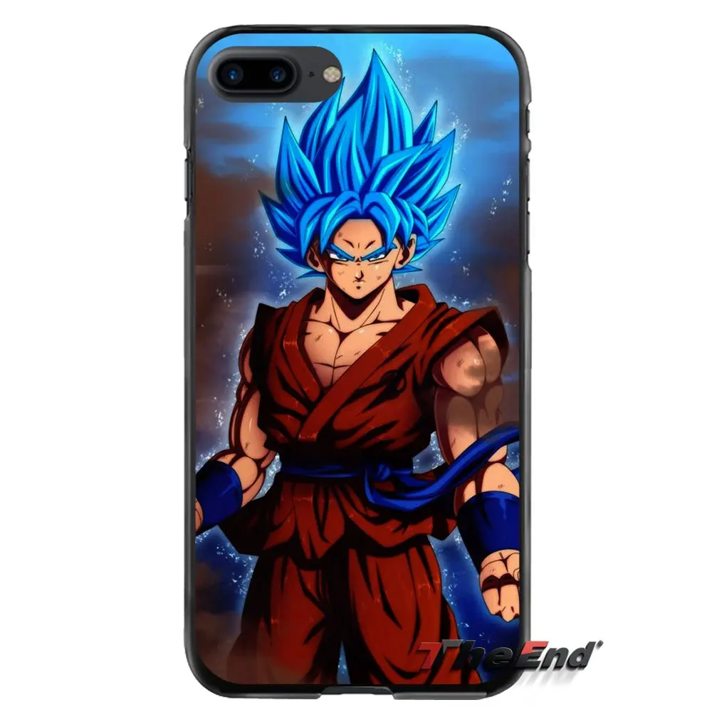 Аксессуары чехлы для телефонов Apple iPhone 4 4s 5 5S 5C SE 6 6 S 7 8 Plus X iPod Touch 4 5 6 Son Goku Dragon Ball