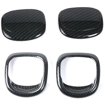 

Seat Release Handle Cover Trims for BMW MINI Cooper S 3DR F56 F57 Car Interior Mouldings Parts Carbon Fiber Handle Trim