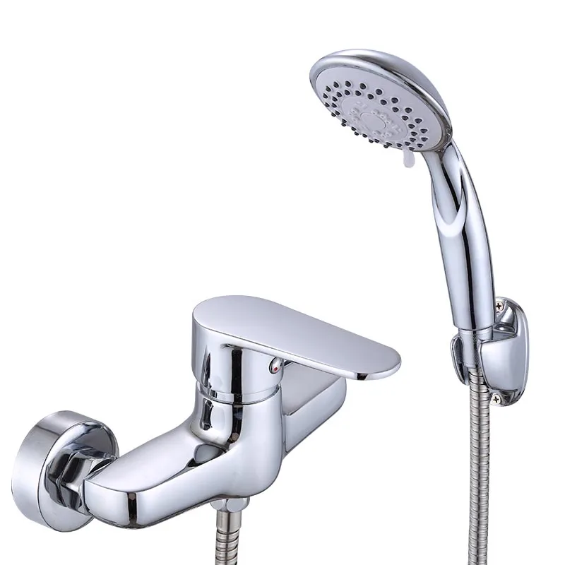 Olinia смеситель для ванной для душа смеситель для ванны с душем настенный душевая система душевой комплект в форме водопада OL8092 - Цвет: OL7137
