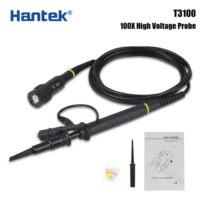 Hantek T3100 High Voltage Oscilloscope Probe, Resistance 100mω