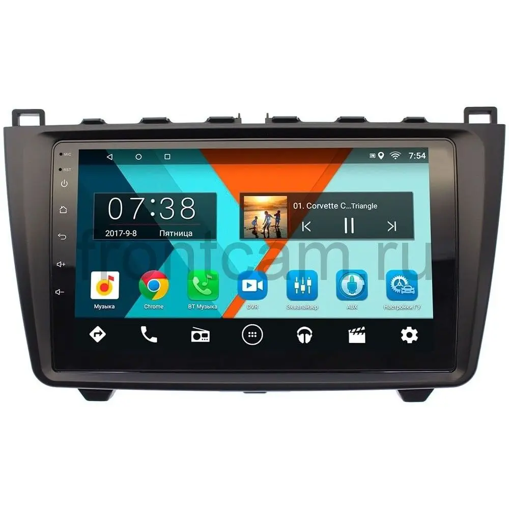 Штатная магнитола Mazda 6(GH) 2007-2012 Wide Media MT9033MF-2/16 на Android 7.1.1(+ Камера заднего вида в подарок
