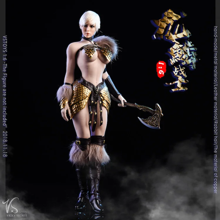 1:6 фигурка, Одежда для куклы, Женский воин, броня, костюм для 1", фигурка, кукла, аксессуары, подходит для бесшовного тела, без куклы
