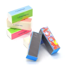 10 шт. инструменты для ногтей полировочные блоки четыре стороны буфер для ногтей и пилки полированный совершенство инструмент для дизайна ногтей