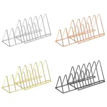 1 комплект Гибкая треугольная форма Простая подставка для книг настольная стойка для хранения