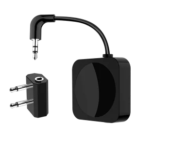 Bluetooth 5 0 Aptx LL Low Latency Airplane Airline Flight Adapter Transmitter For Bose QC30 QC35 700 Bluetooth Headphone Headset