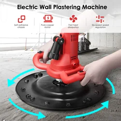 110v/220v 1700w elétrica concreto cimento argamassa espátula com misturador automático emplastro parede alisamento máquina de polimento eua ue reino unido
