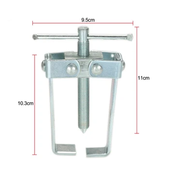 

Hot 2 Jaw Bearing Puller Adjustable Gear Puller Tool Tempered Carbon Steel Forged Gear Removal Repair Tool for Motorcycle Car