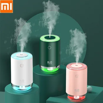 

For Xiaomi USB air Humidifier 370ml Ultrasonic Water Fogger Diffuser LED Night Light Aroma Humidificador sprayer Hydrate