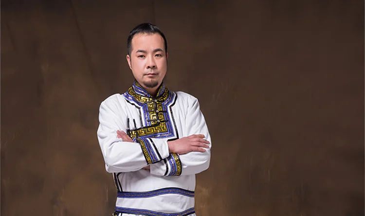 Мужской robed mongolia одежда мужской костюм имитация оленьей шкуры бархатная монгольская одежда монгольский robed наряд
