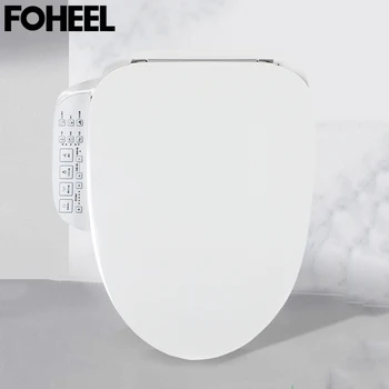 

FOHEEL Electric Bidet Cover Led Light Wc heated toilet seat cover Smart Toilet Seat intelligent Toilet FWT07