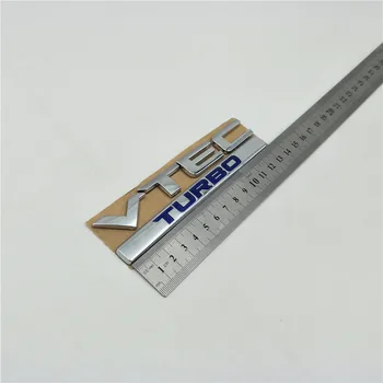 

For Honda Jazz Civic VTEC TURBO Rear Trunk Logo Emblem Hatchback