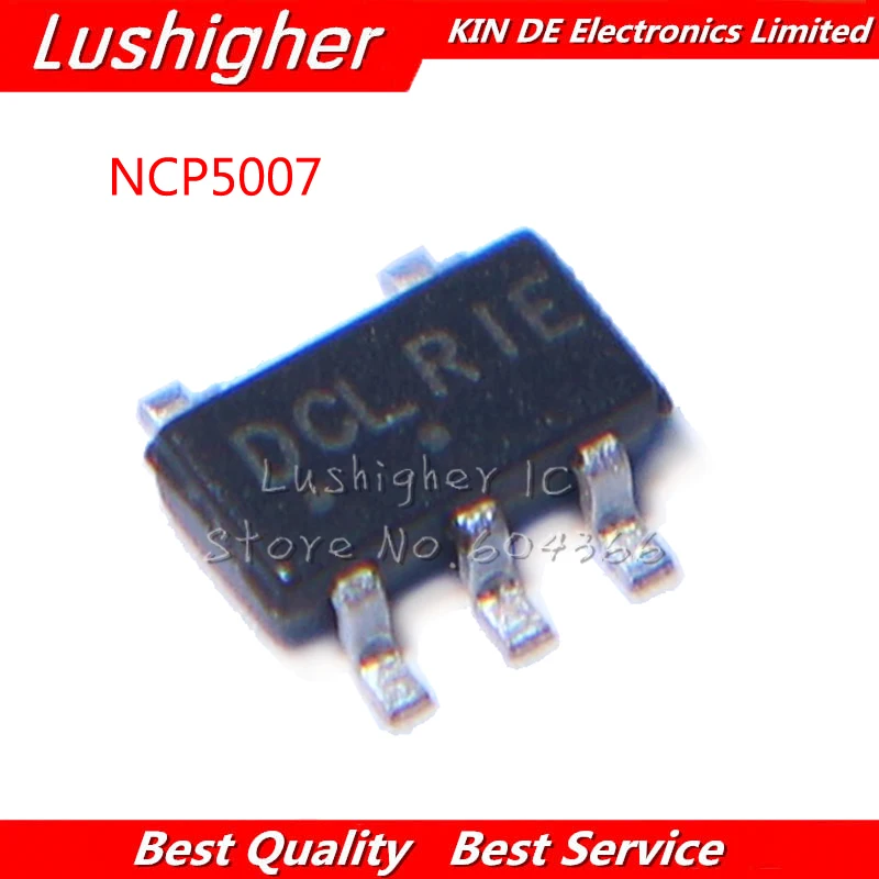 10 шт. экран DCLHT SOT23-5 NCP5007SNT1G NCP5007 | Электронные компоненты и принадлежности