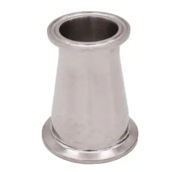 

Tri Clamp Concentric Reducer 2" X 1.5" Sanitary 304 Stainless Steel Fitting Homebrew Beer Hardware