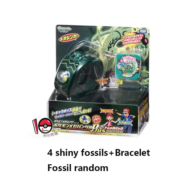 Takara Tomy Anime Pokemon Mega Bracelet Rayquaza Evolution Stone Action Figure Boy Toy Gift Commemorative Edition Action Figures Aliexpress