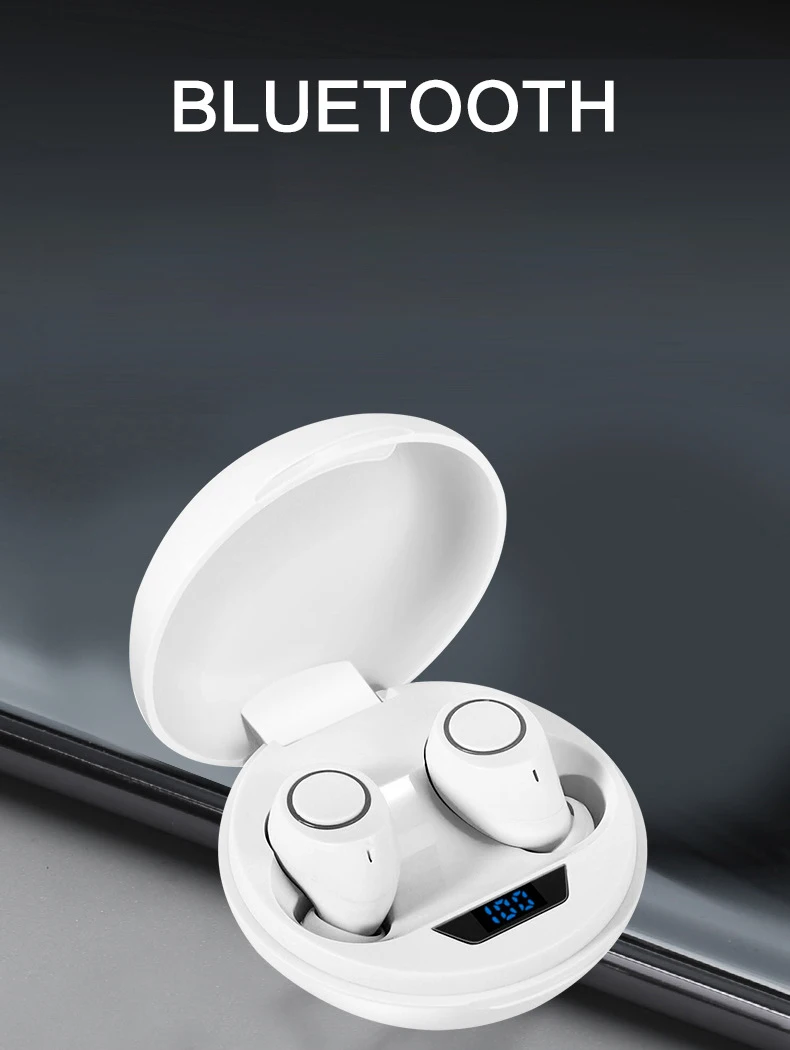3D Stereo Headphone Wireless Bluetooth V5 0 Earphone Mini Earbuds With Mic Charging Box Sport Headset For Smart Phone