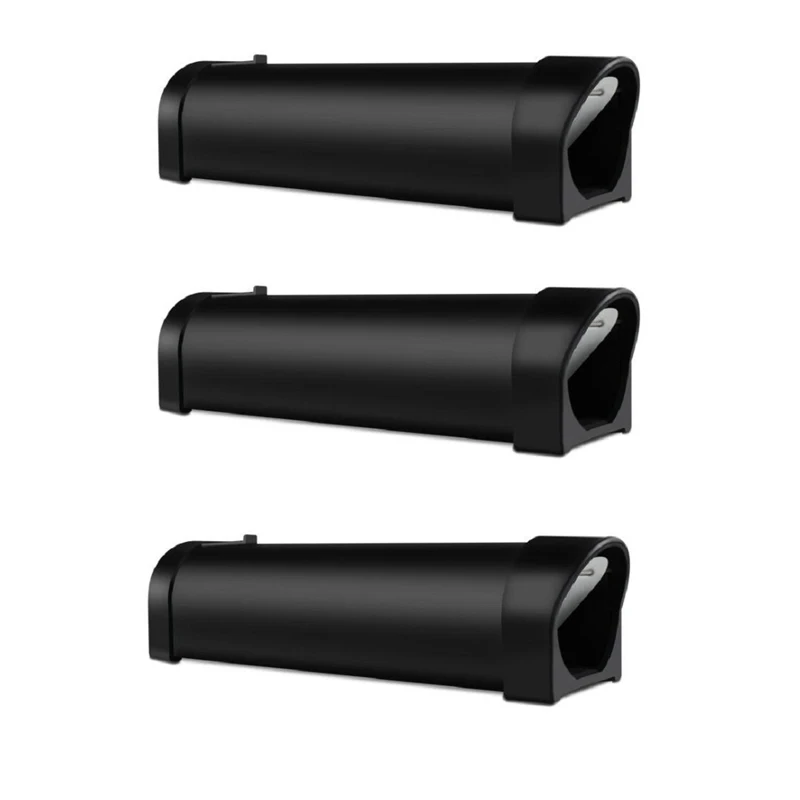 3pcs 1/2/3 шт. в прямом эфире Мышь ловушка без убить многоразовые Пластик Мышь ловушка для ловли клетка Мышь ловушка физической Мышь ловушка для домашних вредителей Управление - Цвет: 3pcs