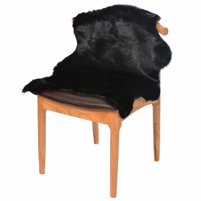 1pc Soft Imitation Wool Sofa Cushion Rug Non-Slip Whole Sheepskin Bay Window Living Room Bedroom Blanket Carpet Cushion M/L