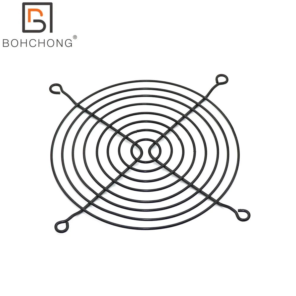 12CM Black Fan Net CPU Cooling Cover Finger Guard Motherboard Protection Computer For 12025 12038 AC/DC |